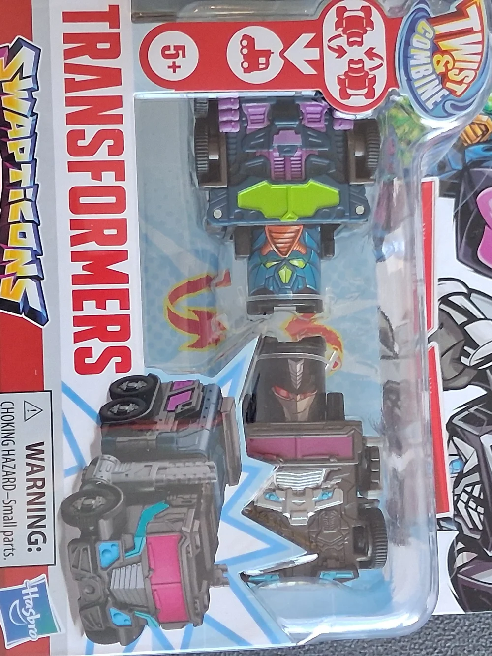 Transformers Kids Twist & Combine Vehicle Toy - Multi-Color